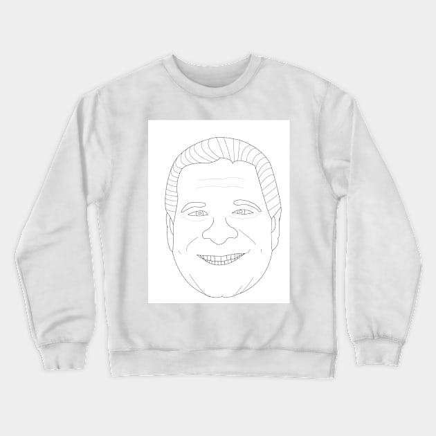 Phil Swift Sketch Crewneck Sweatshirt by Big Brain Productions